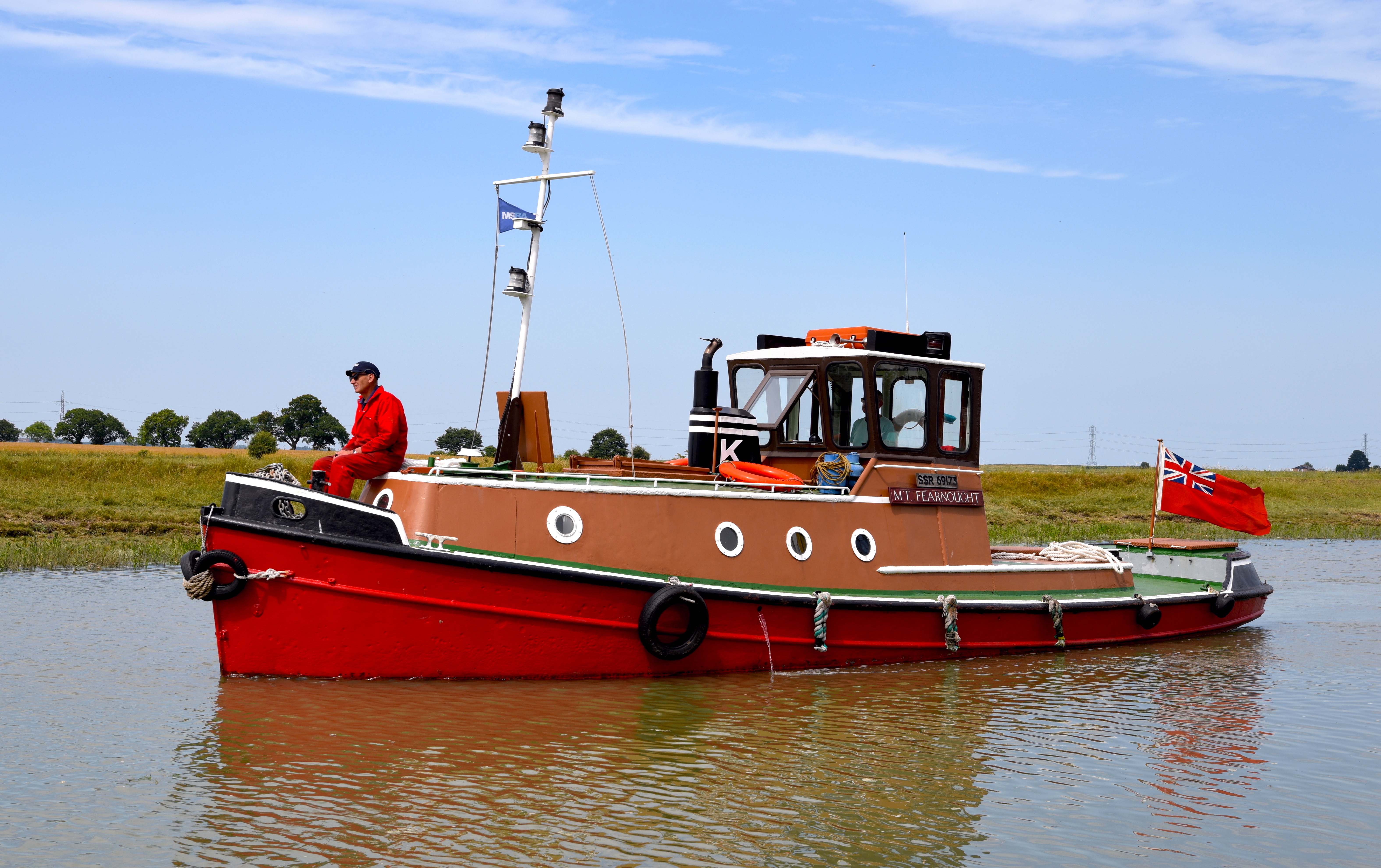 MT Fearnought on Faversham Creek 2020