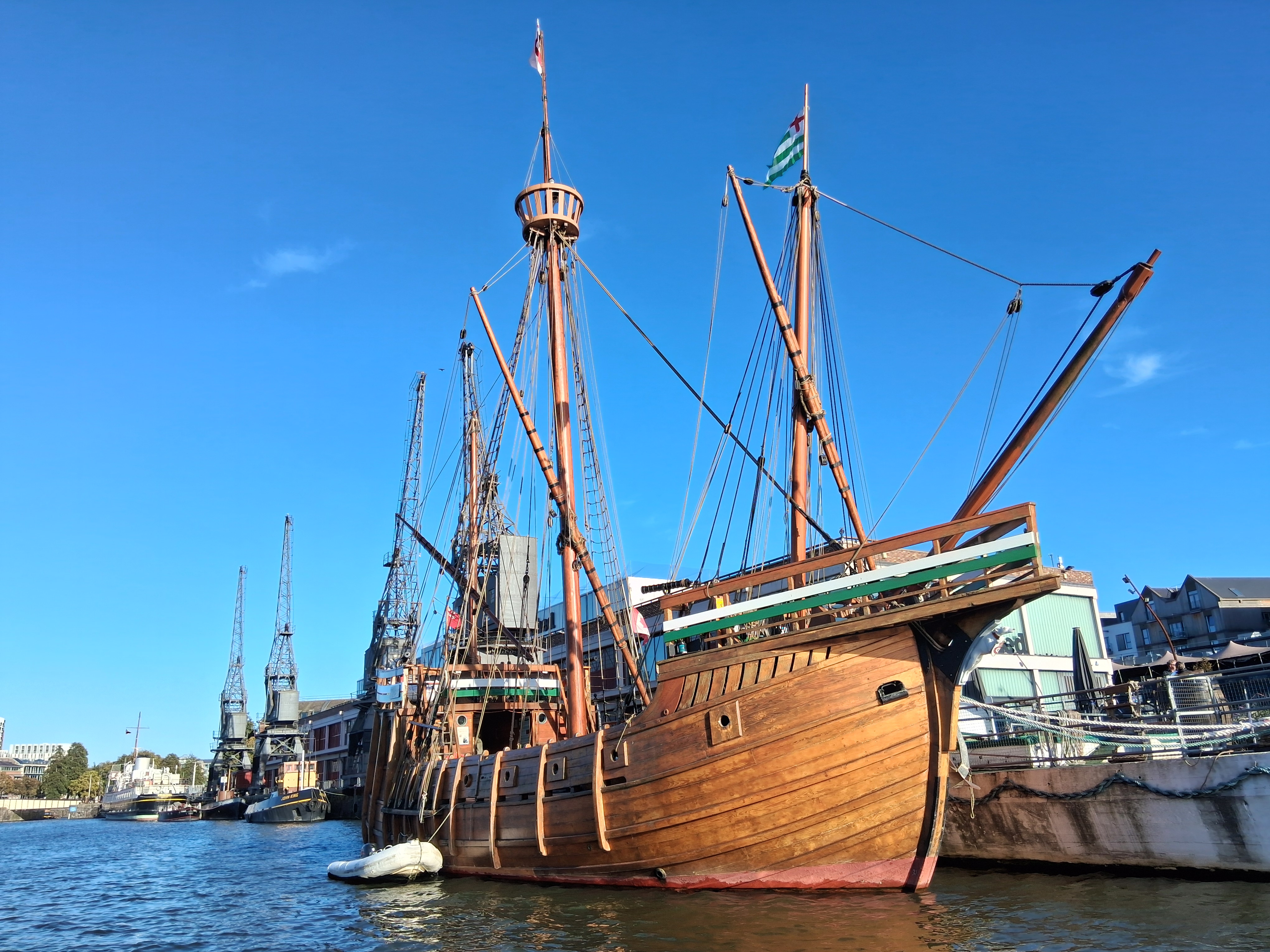 The Matthew moored in Bristol, Oct 25