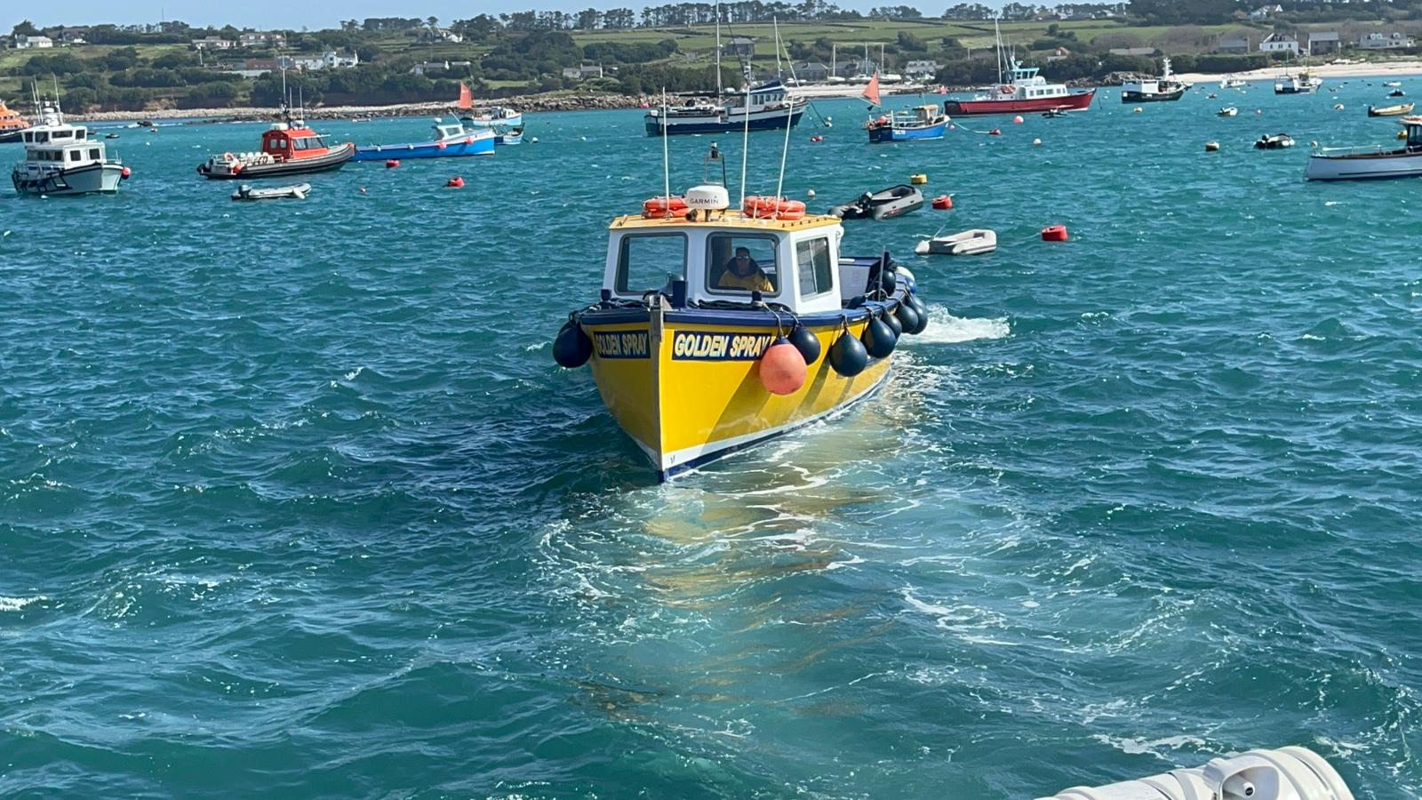 Underway in Scilly