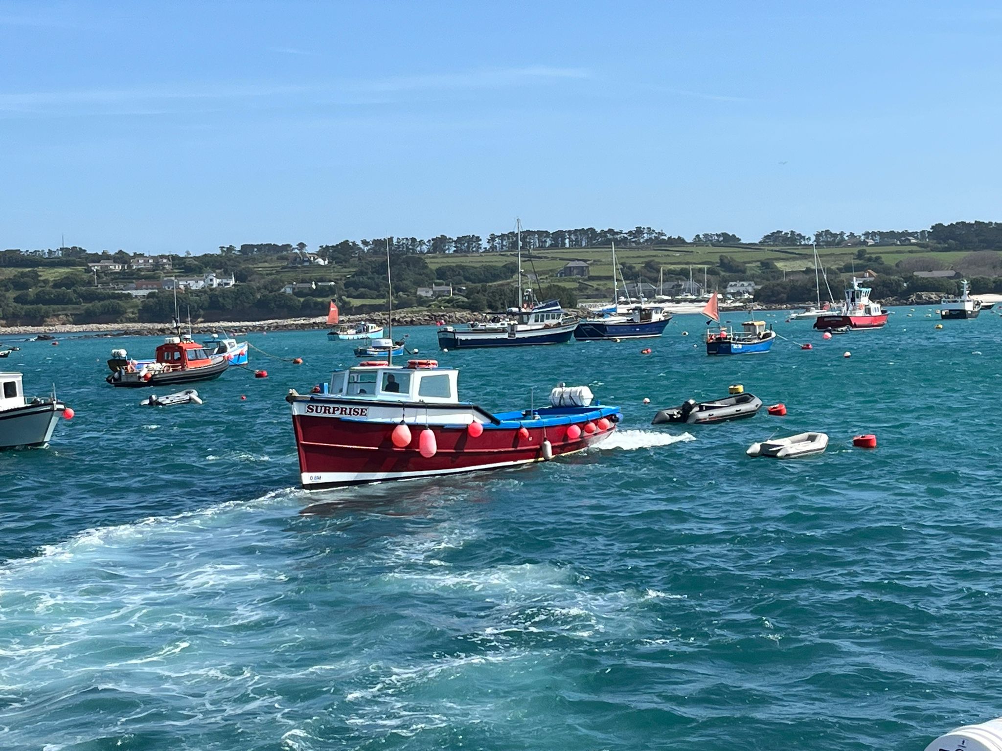 Moored in Scilly Isles