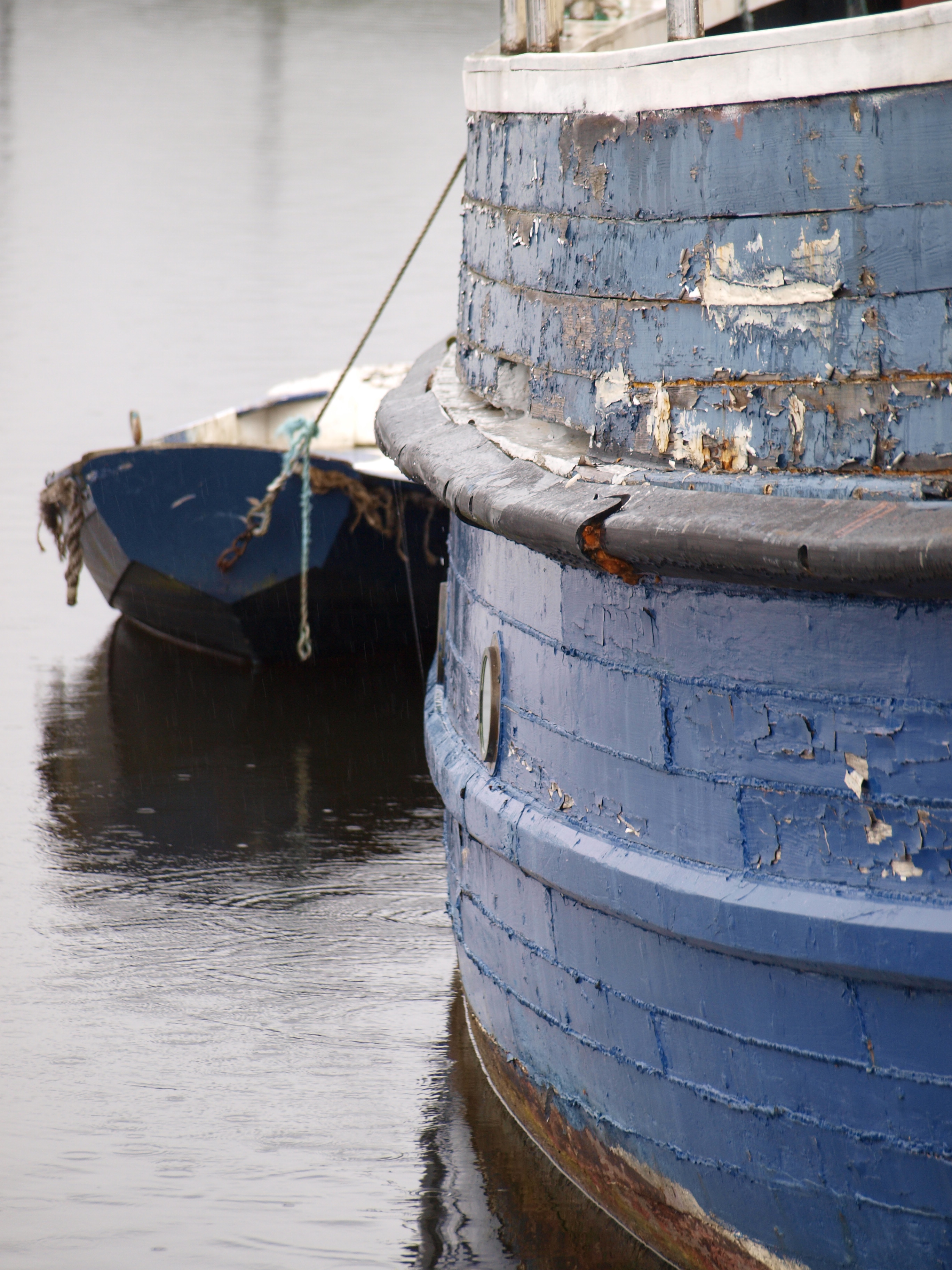 Canal boats by A Cameron