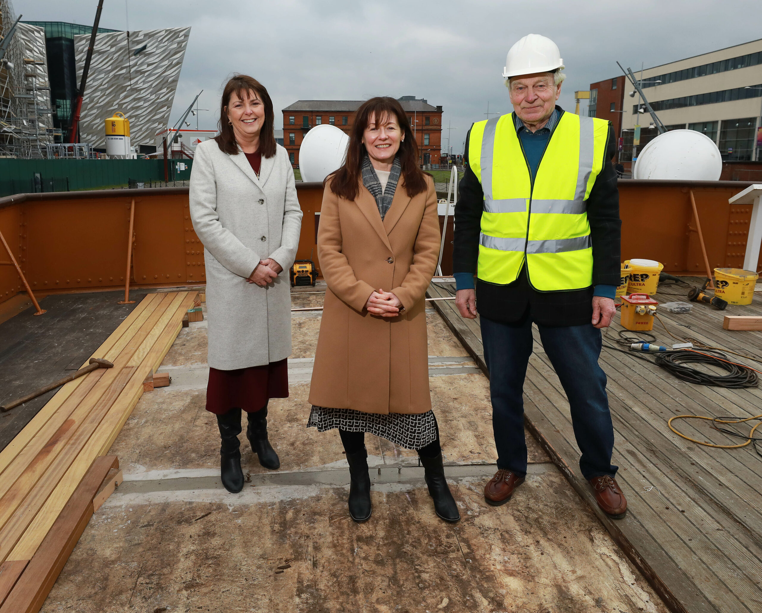 SS Nomadic new deck