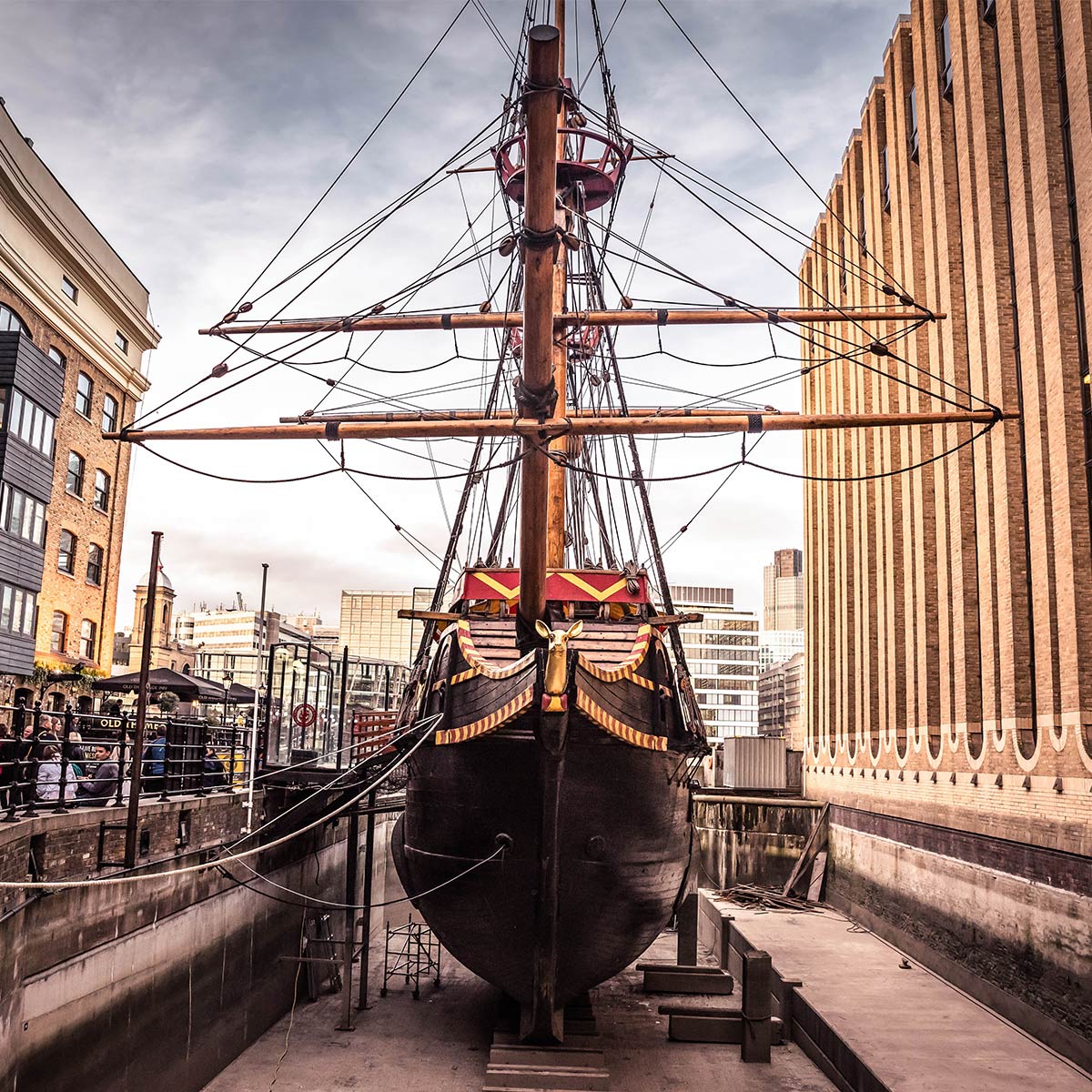 The Golden Hinde London National Historic Ships