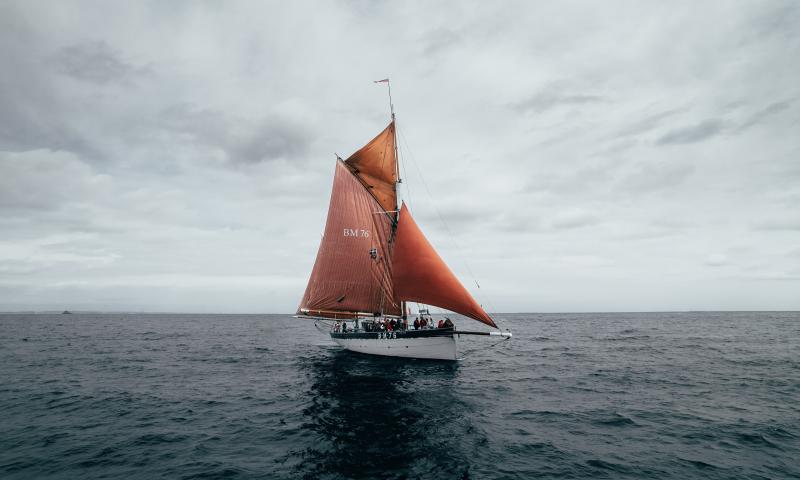 Vigilance at the Heritage Regatta, Paul Boosma