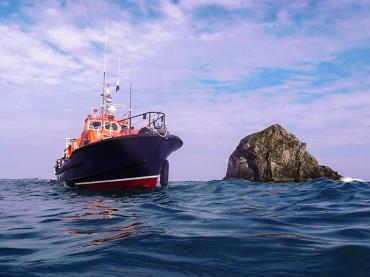 John F Kennedy - under way