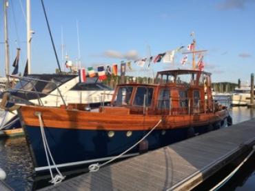 Delfino 2019 at mooring