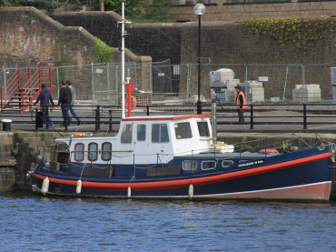 Dunleary II at Bristol Harbour