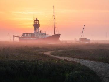 Trinity Lightship at Sunrise - 2024 Photo Comp