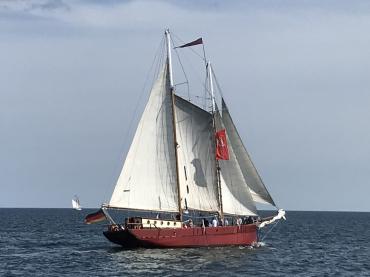 Ethel von Brixham at sail