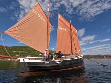 Barnabas at sail