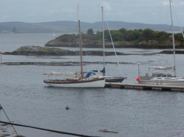 At berth. Starboard side view