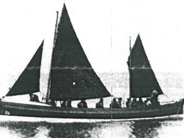 Charles Henry Ashley - port side view at sea