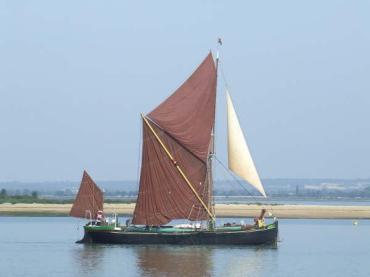 Pudge taking part in the 2008 Blackwater Barge Match