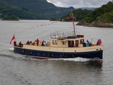 The Second Snark - performing a charter in conjunction with WAVERLEY to Loch Riddon