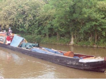 FORGET ME NOT - turning at Braunton Marina.