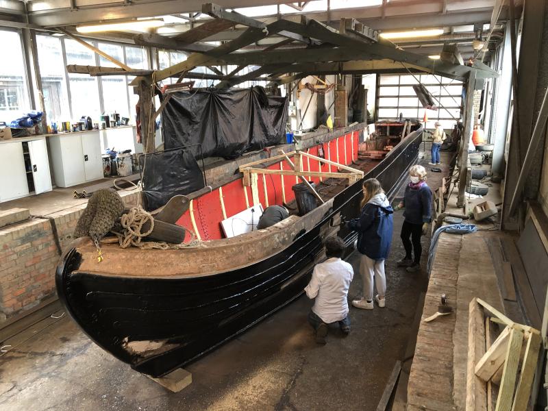 Kilsby being restored. Credit Jericho Living Heritage Trust 