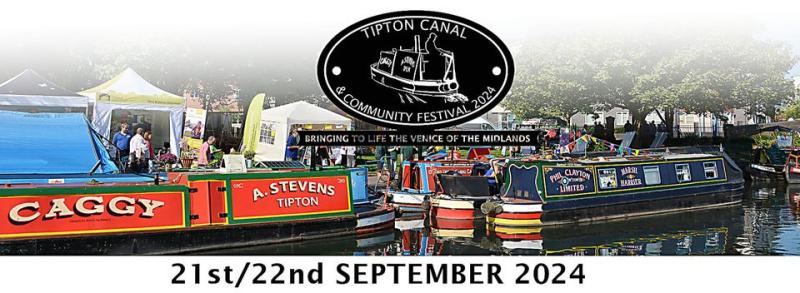 Tipton Canal Festival poster