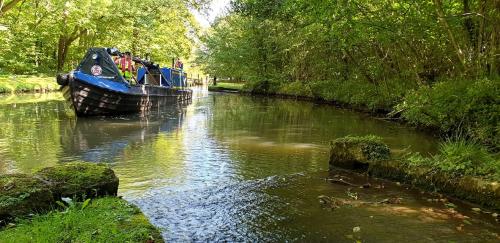 Python cruising. Credit: Chesterfield Canal Trust