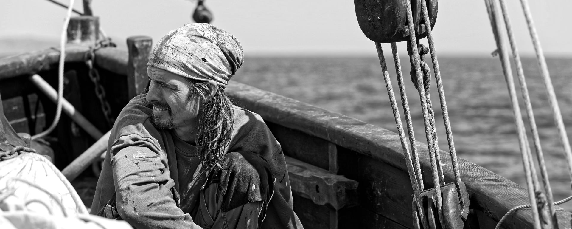 Ready to tack by Philippe Saudreau