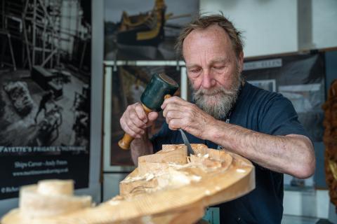 Master Carver by Kim Hogg