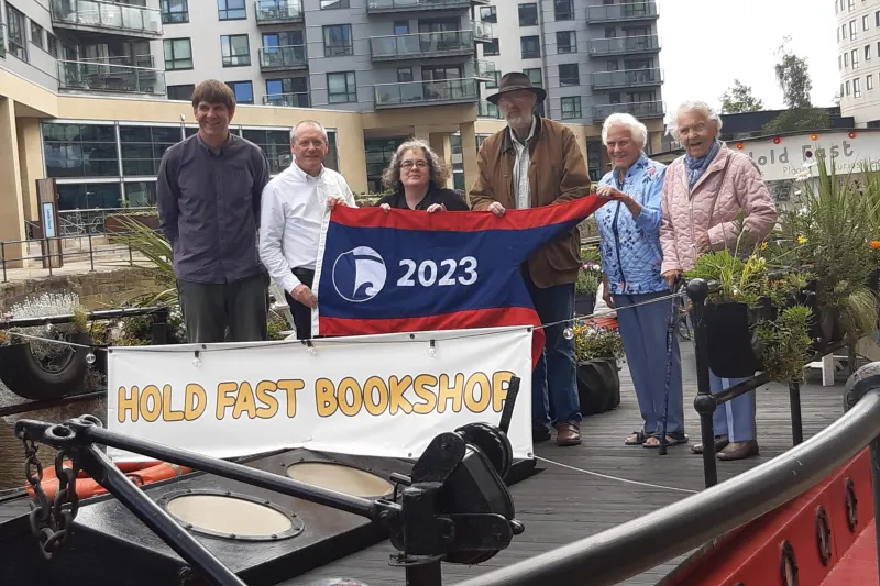 Marjorie R being presented with the Flagship of the Year Award