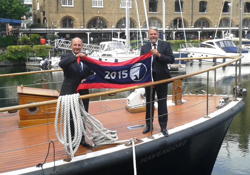 Havengore pennant presentation