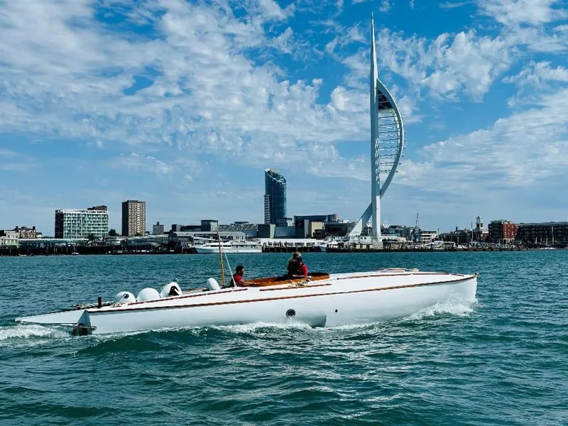 CMB4R on the water out of Portsmouth