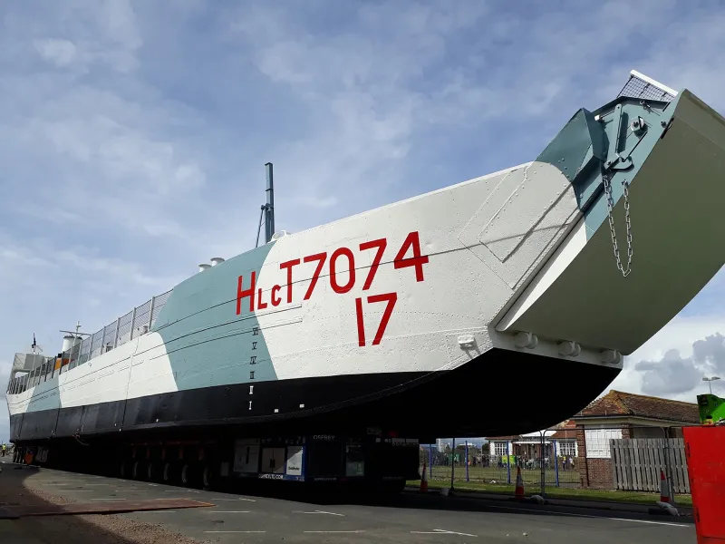 LCT 7074 at the D-Day Museum, Portsmouth