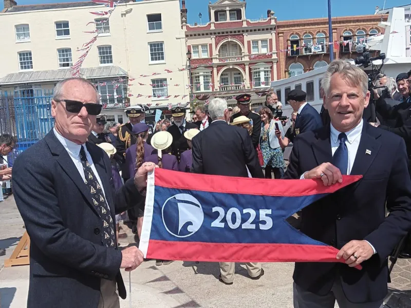 Llanthony Flagship ceremony