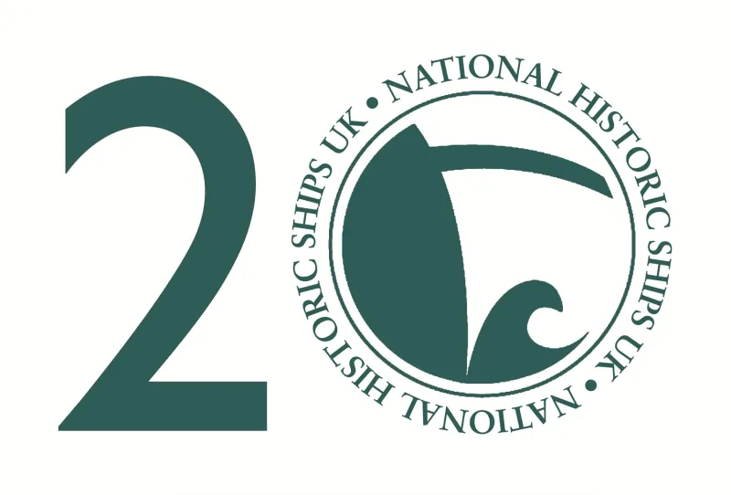 NHS UK 20th Anniversary logo in green