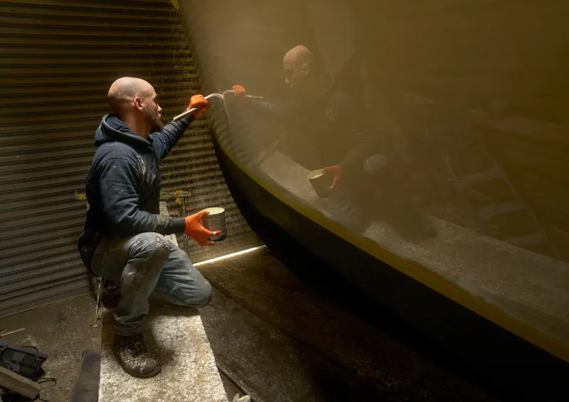 New paint, by Greg White