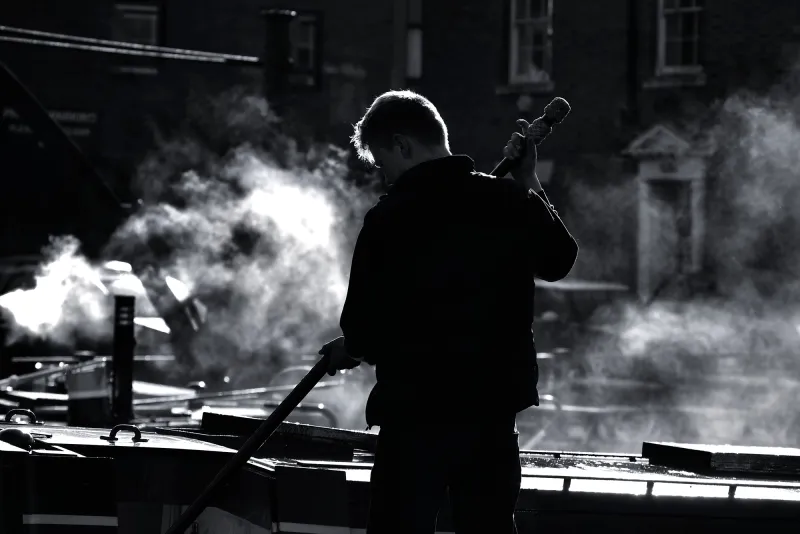 People's Choice Winner - Getting ready for the off, by Kev Maslin