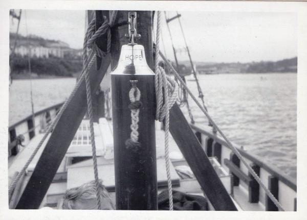 Hope of Porthleven - ship's bell