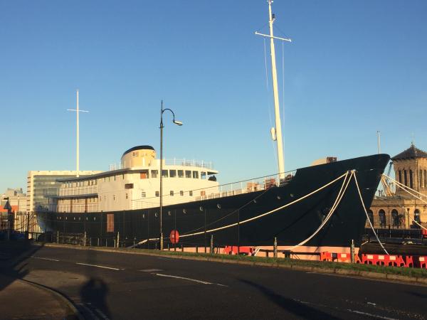 MV Fingal - nearing completion of luxury hotel - Nov 18