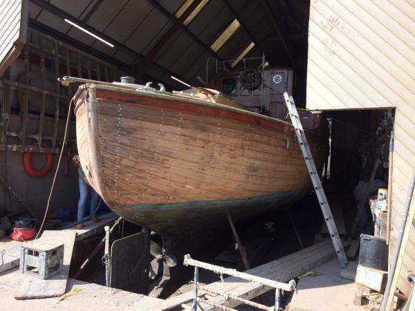 Spero during refit summer 2018