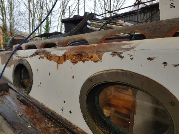 Huff of Arklow - even after 2015 restoration, there is still work to be done (c) Simon Holt