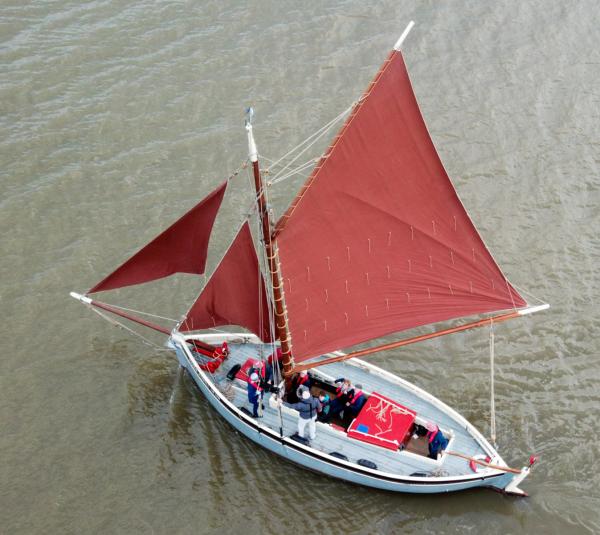 Baden Powell sailing on the Ouse