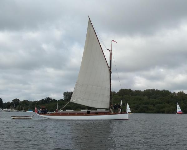 White Moth on Wroxham Broad 2023