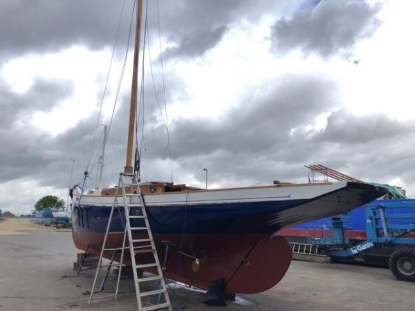 Mermaid under restoration 2023