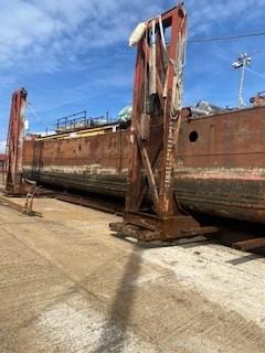 Barge Number 9 in the dry