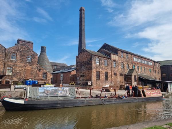 Dane at Middleport Pottery