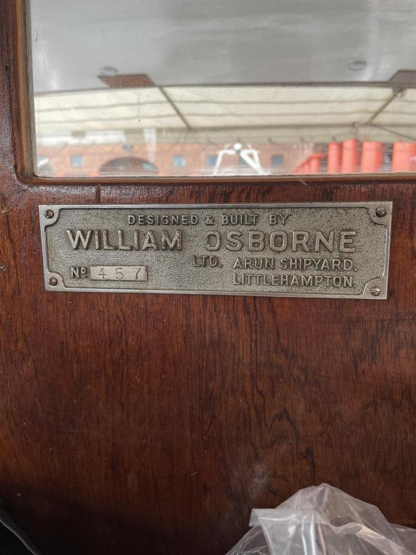 Kiamara builder's plate