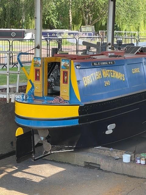 Gorse in drydock 2023