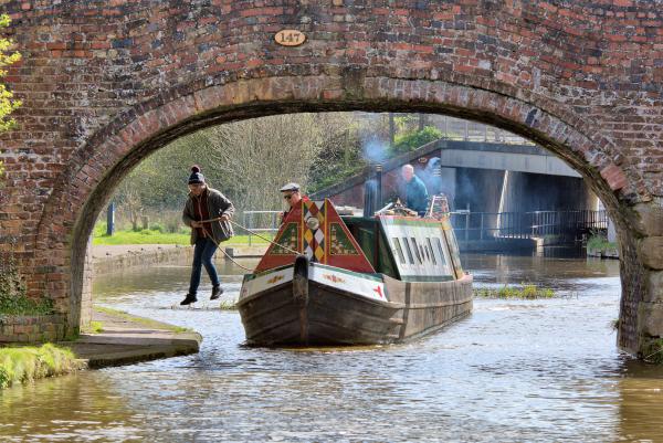 Coming in to land at Ellesmere Port, photo comp entry 2025