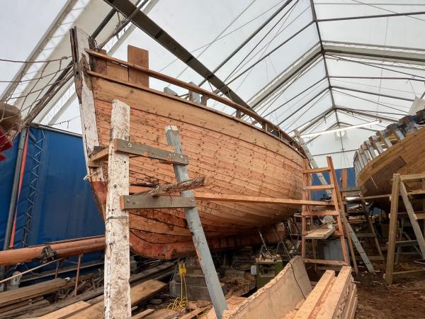 Cariad under restoration
