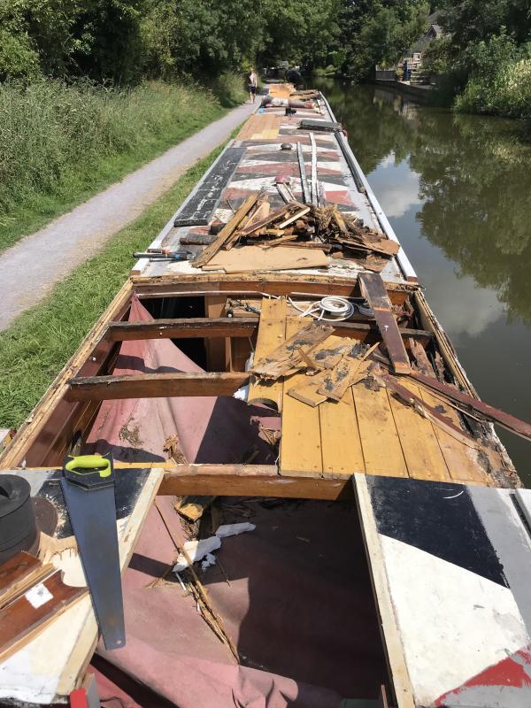 Redshank having work done