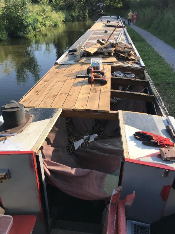 Redshank having work done