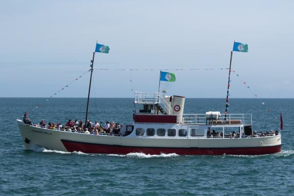 Yorkshire Belle under way