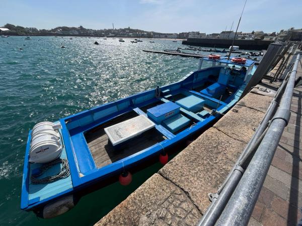 Moored in Scilly Isles