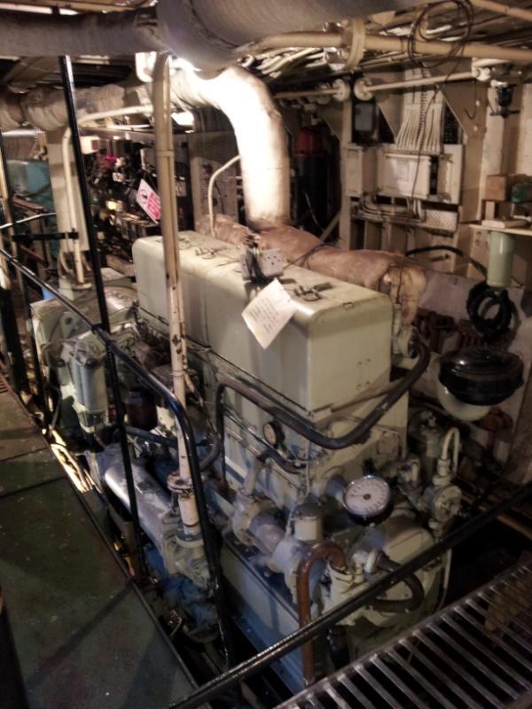 SS Explorer - main engine